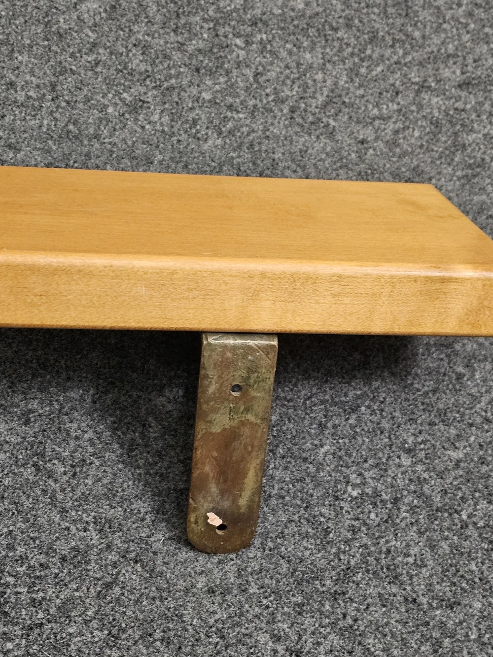 Vintage Primitive Wood Wall Shelf Cottagecore Rustic Farmhouse Decor